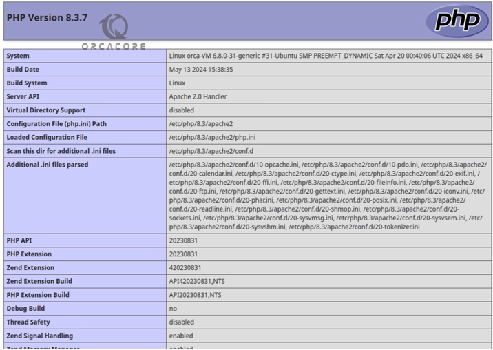 Verify PHP Installation Ubuntu 24.04